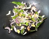 A picture of step 3 of Kadala Curry (Black Chickpeas Curry - Kerala Style).