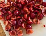 Bruschetta with cherry and ricotta recipe step 1 photo