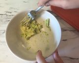 A picture of step 2 of Avocado Toast.