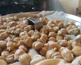 A picture of step 2 of Sprouts Chickpeas Salad Chaat Recipe.