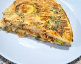 A picture of step 5 of Summer Vegetable Omelette.