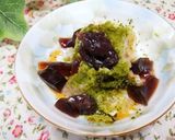 A picture of step 6 of Shaved Ice with Coffee Jelly.