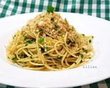 Φωτογραφία βήματος 6 της συνταγής Spaghetti aglio e olio (αυθεντική συνταγή)