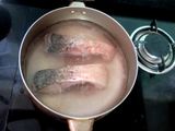 Canh cá nấu rau rút, mướp, rau ngót