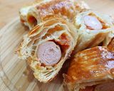 Foto langkah ke 7 dari resep Roti Sosis 소시지빵.
