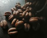 A picture of step 4 of Coffee Bean shaped coffee pedas.