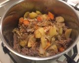 A picture of step 7 of Japanese Beef Curry Rice.
