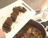A picture of step 12 of Japanese Beef Curry Rice.
