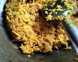 A picture of step 2 of Soya chunks pulao.