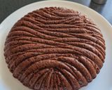 Une image de l'étape 2 de Gâteau au chocolat et crème de marron.