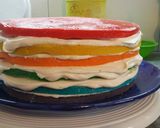 Foto del paso 7 de la receta: Torta Arco Iris