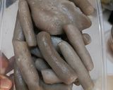Foto langkah ke 6 dari resep Pempek teri nasi mantul.