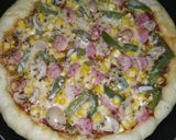 Foto langkah ke 8 dari resep Pizza Teflon.