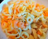 Lecsó cukkinivel, baconnel recept fázis 3 fotója