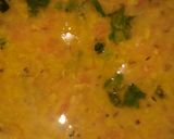 A picture of step 1 of Tomato daal.