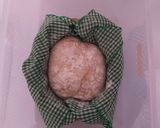 Foto langkah ke 9 dari resep Country Sourdough Bread (Mix gandum, 70% Hydration).