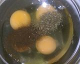 A picture of step 4 of Arabian Pouched Eggs.
