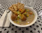 A picture of step 9 of Nick’s Corn Chowder.
