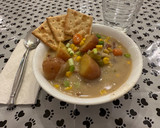 A picture of step 9 of Nick’s Corn Chowder.