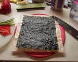 Sushi recept recept fázis 5 fotója