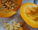 Foto del paso 1 de la receta: Puré vegano de calabaza y castañas al aceite de perejil