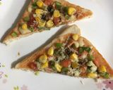 A picture of step 5 of Vegetable Toast.