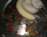 A picture of step 7 of Sweet Banana tutti frutti parantha.