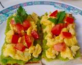 Cara Membuat 372 Avocado Toast with scrambled eggs 5