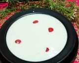 A picture of step 6 of Custard-Apple Firni.