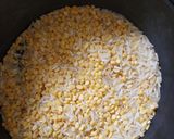 A picture of step 1 of Chandrakanti peetha.