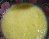 A picture of step 2 of Egg halwa.