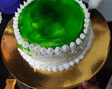 ग्रीन वैल्वेट केक (green velvet cake recipe in Hindi) रेसिपी चरण 5 फोटो