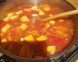 A picture of step 7 of Easy sweet potato and pointed pepper soup.