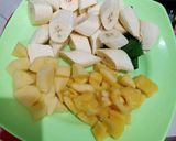 Foto langkah ke 1 dari resep Kolak Pisang Nangka Kentang.