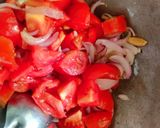 A picture of step 2 of Stuffed carrot sabji.