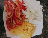 Hình bước làm 1 của món Bún Thái