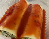 Foto del paso 1 de la receta: Envoltinis (falsos canelones) de ricotta y espinaca o acelga