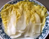 A picture of step 2 of Shrimp and Napa Cabbage Rolls.