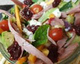 A picture of step 3 of My After Christmas 3 Cheese & Ham Salad to Share. 😉.