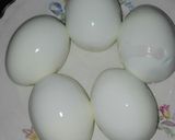 A picture of step 1 of Anday Aaloo (Boiled Egg and Potato) Curry.