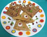 A picture of step 14 of Rajma Paneer Bharwa (stuffed) Paratha.