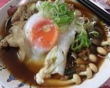 รูปขั้นตอนการทำที่ 9 ของ ราเมงเผ็ดหน้าหมูสไลด์ไข่และเห็ดชิเมจิ🍜🌶