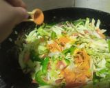 A picture of step 3 of Cabbage Mix Veg.