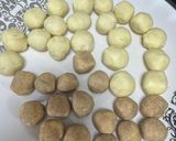 صورة لخطوة 1 من وصفة كرات الشعيريه بالبف باستري 😋