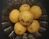 A picture of step 7 of Moong dal (Green Gram Beans) Ladoo | Pasi Paruppu Urundai |  Nei urundai - Healthy Snacks.