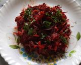 A picture of step 7 of Beetroot and carrot salad 🥗.
