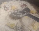 A picture of step 7 of Yakhni pulao.