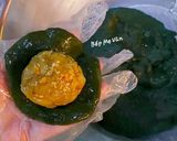 Hình bước làm 5 của món Bánh Ít Lá Gai Nhân Sữa Dừa Non