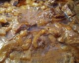 Sült marhacomb hagymaágyon🐃🕚✨ recept fázis 6 fotója