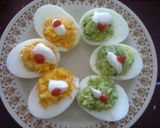 Foto langkah ke 3 dari resep Telur Berisi.